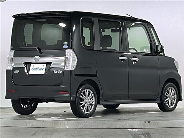 タント カスタムRS 社外7型ナビ 両側パワースライドドア ETC スタッドレス アイドリングストップ 後席サンシェード スペアキー 純正アルミ付きタイヤ4本車載 LEDヘッドライト フォグ(29枚目)