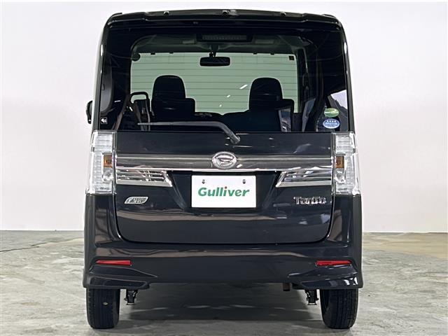 タント カスタムRS 社外7型ナビ 両側パワースライドドア ETC スタッドレス アイドリングストップ 後席サンシェード スペアキー 純正アルミ付きタイヤ4本車載 LEDヘッドライト フォグ(35枚目)