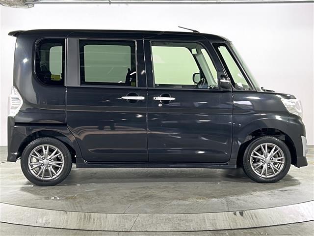 タント カスタムRS 社外7型ナビ 両側パワースライドドア ETC スタッドレス アイドリングストップ 後席サンシェード スペアキー 純正アルミ付きタイヤ4本車載 LEDヘッドライト フォグ(37枚目)