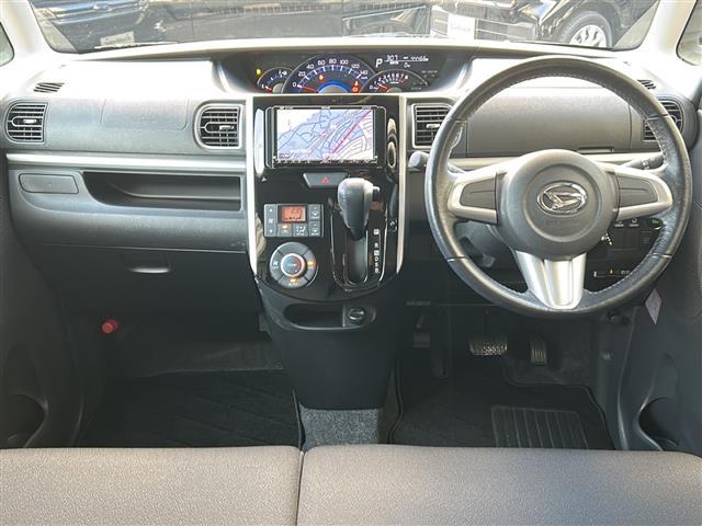 タント カスタムRS 社外7型ナビ 両側パワースライドドア ETC スタッドレス アイドリングストップ 後席サンシェード スペアキー 純正アルミ付きタイヤ4本車載 LEDヘッドライト フォグ(42枚目)