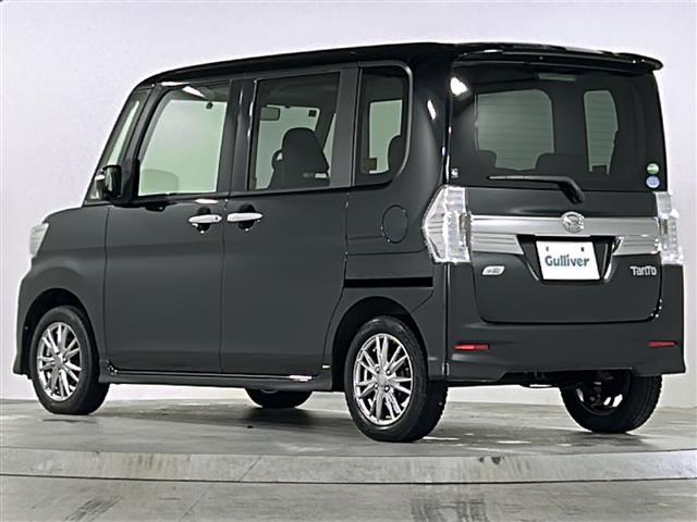 タント カスタムRS 社外7型ナビ 両側パワースライドドア ETC スタッドレス アイドリングストップ 後席サンシェード スペアキー 純正アルミ付きタイヤ4本車載 LEDヘッドライト フォグ(43枚目)