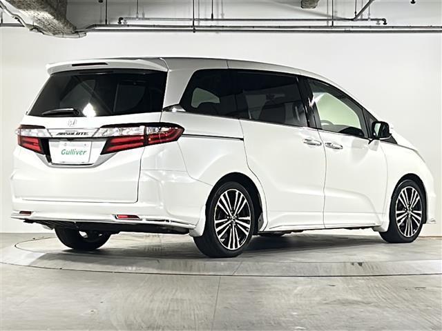 オデッセイ アブソルート・アドバンス　禁煙　メーカーナビ　マルチビューカメラ　スマートパーキングアシスト　フリップダウンモニター　ＬＥＤヘッドライト　ＯＰ１８インチアルミホイール　両側パワースライドドア　ドライブレコーダー　ＥＴＣ（32枚目）