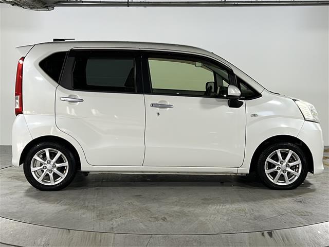 ムーヴ X SA 禁煙 社外ナビ 諸突軽減 ETC オートライト スマートキー プッシュスタート スペアキー エコアイドル ヘッドライトレベライザー 電動格納ミラー 純正アルミホイール(40枚目)