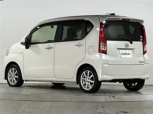 ムーヴ X SA 禁煙 社外ナビ 諸突軽減 ETC オートライト スマートキー プッシュスタート スペアキー エコアイドル ヘッドライトレベライザー 電動格納ミラー 純正アルミホイール(43枚目)