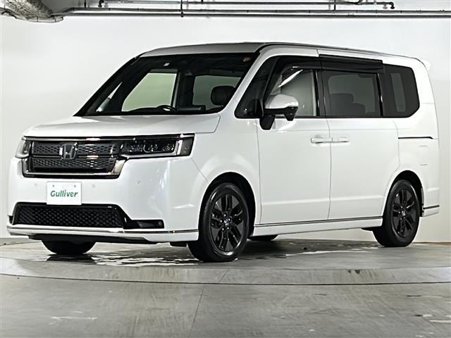 ステップワゴン ｅ：ＨＥＶスパーダ　禁煙　純正１１．４ナビ　バックカメラ　ＡＣ１００Ｖ１００Ｗ電源　パワーテールゲート　シートヒーター　オットマン　コンビシート　ＥＴＣ２．０　トリプルゾーンエアコン　ホンダセンシング　コーナーセンサー（28枚目）