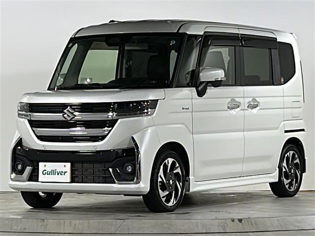 スペーシアカスタム ハイブリッドＸＳターボ　禁煙　４ＷＤ　ターボ　ＯＰ９型ナビ　全方位モニター　ＨＵＤ　レーダークルーズコントロール　ハーフレザー　シートヒーター　両側パワースライドドア　コーナーセンサー　サーキュレーター　電動パーキング（30枚目）