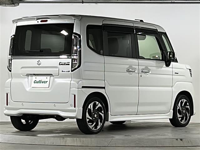 スペーシアカスタム ハイブリッドＸＳターボ　禁煙　４ＷＤ　ターボ　ＯＰ９型ナビ　全方位モニター　ＨＵＤ　レーダークルーズコントロール　ハーフレザー　シートヒーター　両側パワースライドドア　コーナーセンサー　サーキュレーター　電動パーキング（31枚目）