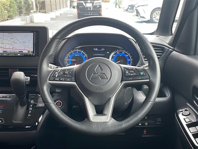 ｅＫクロススペース Ｔ　禁煙　４ＷＤ　社外ナビ　マイパイロット　マルチビューカメラ　デジタルミラー　ハンズフリー両側パワースライドドア　コーナーセンサー　シートヒーター　ＬＥＤヘッドライト　純正アルミ付冬タイヤ有（8枚目）