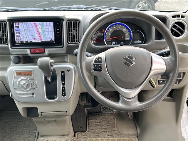 エブリイワゴン ＰＺターボ　禁煙　純正ナビ　パワースライドドア　ドライブレコーダー　ＥＴＣ　衝突軽減　車線逸脱警報　シートカバー　コーナーセンサー　オートライト　スマートキー／プッシュスタート　スペアキー　純正フロアマット（2枚目）