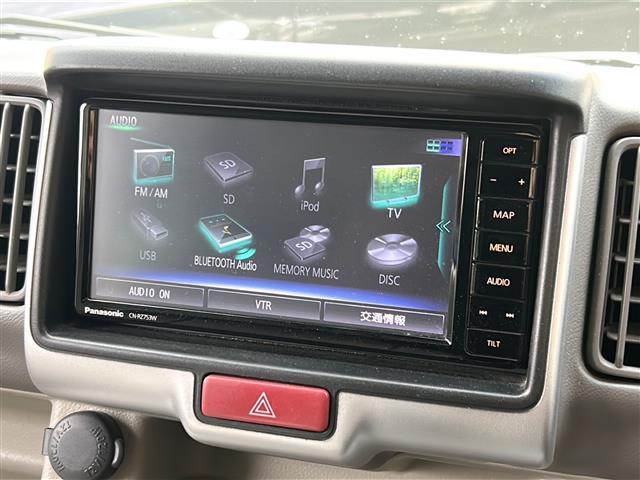 エブリイワゴン ＰＺターボ　禁煙　純正ナビ　パワースライドドア　ドライブレコーダー　ＥＴＣ　衝突軽減　車線逸脱警報　シートカバー　コーナーセンサー　オートライト　スマートキー／プッシュスタート　スペアキー　純正フロアマット（4枚目）