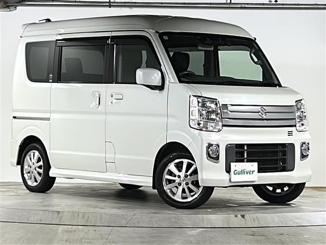 エブリイワゴン ＰＺターボ　禁煙　純正ナビ　パワースライドドア　ドライブレコーダー　ＥＴＣ　衝突軽減　車線逸脱警報　シートカバー　コーナーセンサー　オートライト　スマートキー／プッシュスタート　スペアキー　純正フロアマット（28枚目）