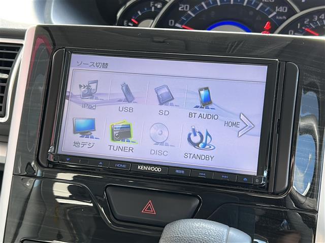 タント カスタム　Ｘ　トップＥＤ　ＳＡＩＩ　禁煙　社外ナビ　スマートアシストＩＩ　ＨＩＤヘッドライト　フォグランプ　スマートキー／プッシュスタート　片側パワースライドドア　ハーフレザーシート　純正ドアバイザー　フロアマット　純正アルミホイール（4枚目）