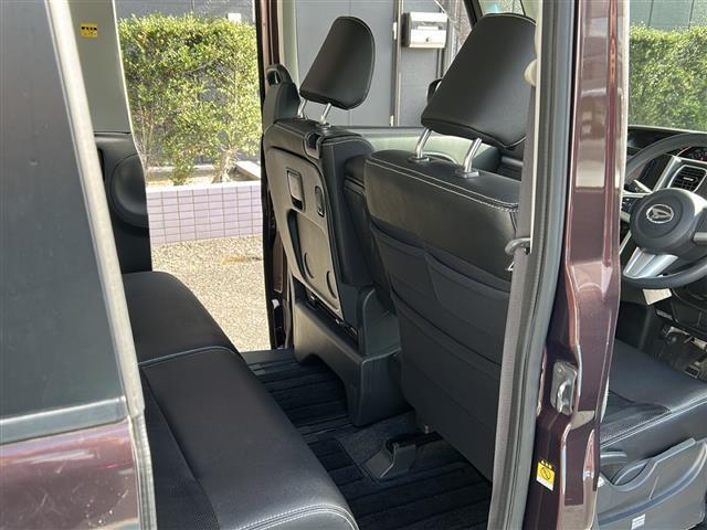 タント カスタム　Ｘ　トップＥＤ　ＳＡＩＩ　禁煙　社外ナビ　スマートアシストＩＩ　ＨＩＤヘッドライト　フォグランプ　スマートキー／プッシュスタート　片側パワースライドドア　ハーフレザーシート　純正ドアバイザー　フロアマット　純正アルミホイール（20枚目）