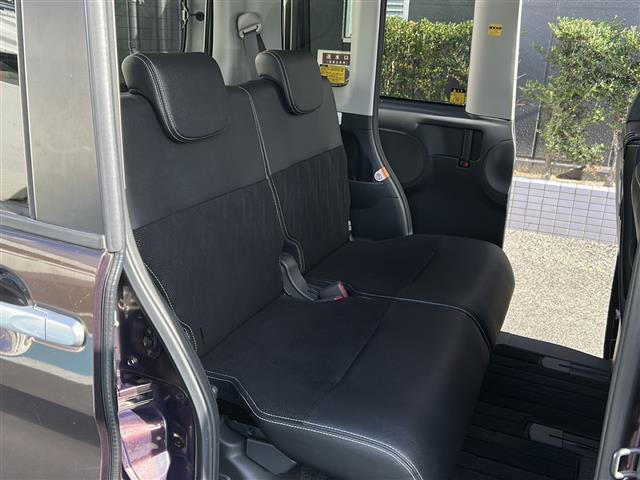 タント カスタム　Ｘ　トップＥＤ　ＳＡＩＩ　禁煙　社外ナビ　スマートアシストＩＩ　ＨＩＤヘッドライト　フォグランプ　スマートキー／プッシュスタート　片側パワースライドドア　ハーフレザーシート　純正ドアバイザー　フロアマット　純正アルミホイール（21枚目）