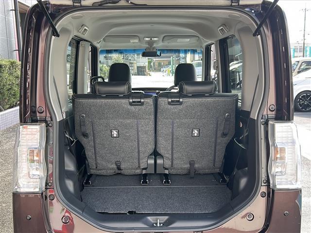 タント カスタム　Ｘ　トップＥＤ　ＳＡＩＩ　禁煙　社外ナビ　スマートアシストＩＩ　ＨＩＤヘッドライト　フォグランプ　スマートキー／プッシュスタート　片側パワースライドドア　ハーフレザーシート　純正ドアバイザー　フロアマット　純正アルミホイール（28枚目）