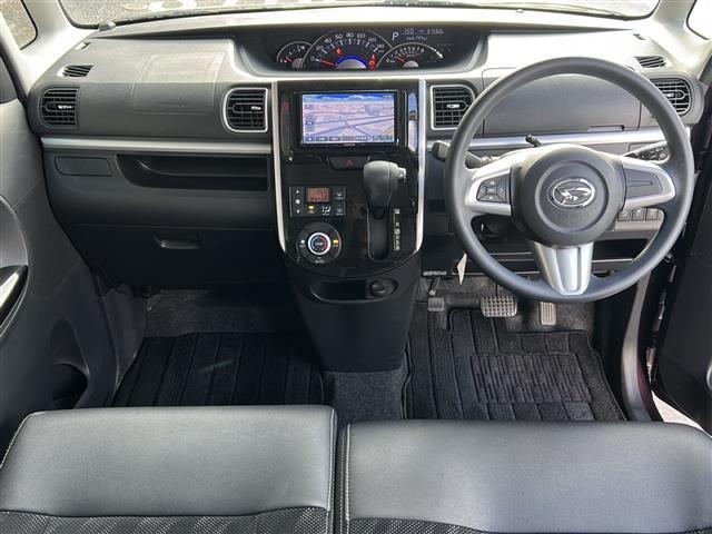 タント カスタム　Ｘ　トップＥＤ　ＳＡＩＩ　禁煙　社外ナビ　スマートアシストＩＩ　ＨＩＤヘッドライト　フォグランプ　スマートキー／プッシュスタート　片側パワースライドドア　ハーフレザーシート　純正ドアバイザー　フロアマット　純正アルミホイール（43枚目）