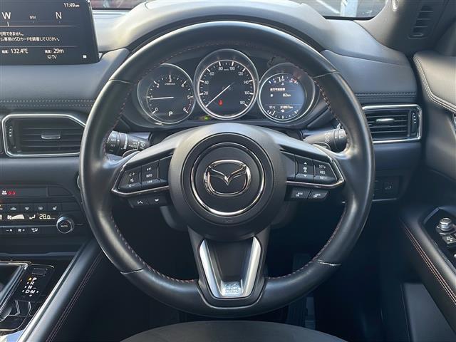 ＣＸ－８ ＸＤ　ブラックトーンエディション　禁煙　マツダコネクト　３６０°ビューモニター　ドライブレコーダー　ＥＴＣ　ＨＵＤ　ＢＳＭ　パワーバックドア　シートヒーター　ハーフレザー　パワーシート　ステアリングヒーター　パドルシフト　ルーフレール（11枚目）