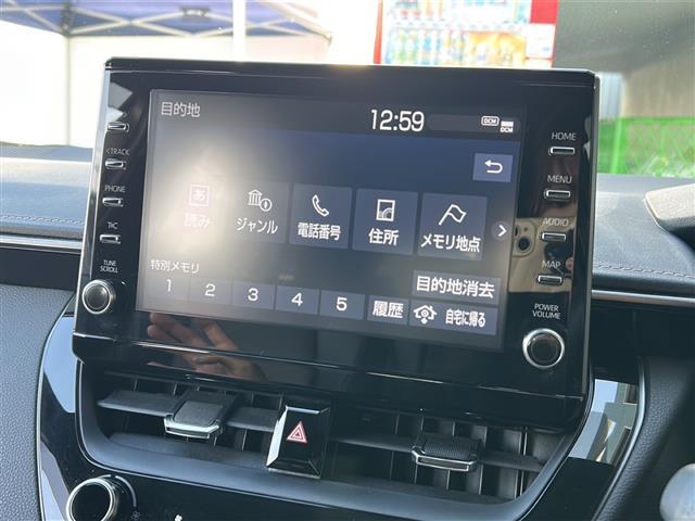 カローラツーリング ハイブリッド　ダブルバイビー　禁煙　純正９型ディスプレイ　ナビ　バックカメラ　シートヒーター　ステアリングヒーター　電動パーキングブレーキ　ブレーキホールド　ワイヤレス充電　ＥＴＣ　ハーフレザシート　レーダークルーズコントロール（5枚目）