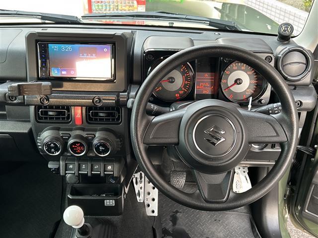 ジムニー XL 禁煙 純正ディスプレイオーディオ BRIDEシート ETC モンスタースポーツリフトアップ オープンカントリー ツイーター ルーフレール 社外フロントバンパー スマートキー/プッシュスタート(2枚目)