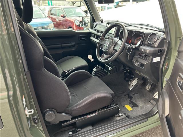 ジムニー XL 禁煙 純正ディスプレイオーディオ BRIDEシート ETC モンスタースポーツリフトアップ オープンカントリー ツイーター ルーフレール 社外フロントバンパー スマートキー/プッシュスタート(17枚目)