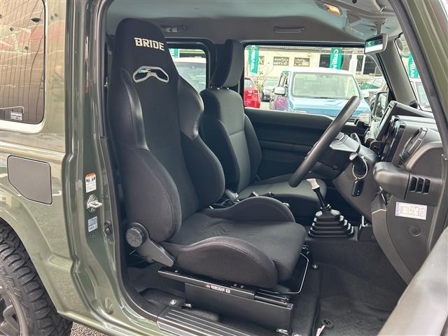 ジムニー XL 禁煙 純正ディスプレイオーディオ BRIDEシート ETC モンスタースポーツリフトアップ オープンカントリー ツイーター ルーフレール 社外フロントバンパー スマートキー/プッシュスタート(18枚目)