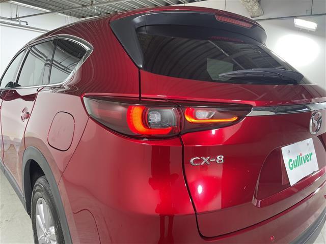 CX-8 XD スマートエディション 禁煙 マツダコネクト 360°ビューモニター パワーバックドア 前後ドライブレコーダー ETC HUD BSM クルージング&トラフィックアラート シートヒーター ステアリングヒーター パワーシート(34枚目)
