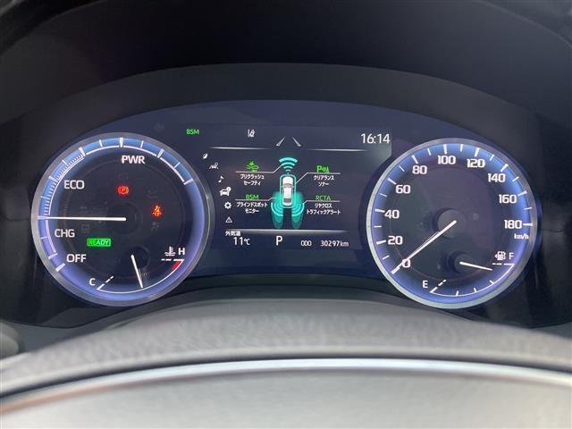 クラウンハイブリッド ＲＳアドバンス　禁煙　後期型　デジタルミラー　ムーンルーフ　モデリスタエアロ　純正１２．３インチナビ　純正アルミ　Ｂｌｕ－ｒａｙ／ＤＴＶ／Ｂｌｕｅｔｏｏｔｈ　セーフティパッケージプラス　パノラミックビューモニター（13枚目）