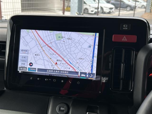 スペーシアギア ハイブリッドＸＺ　ターボ　禁煙　全方位モニター付ナビ　電動パーキングブレーキ　オートホールド　ＨＵＤ　パドルシフト　シートヒーター　ドライブレコーダー　ＥＴＣ　リアサーキュレーター　両側パワースライドドア（7枚目）