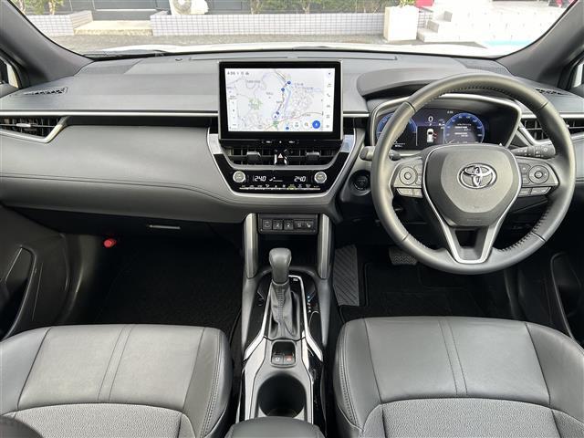 カローラクロス ハイブリッド　Ｚ　禁煙　パノラマルーフ　純正ナビ　パノラミックビューモニター　パキングアシスト　クリアランスソナー　ＢＳＭ　パワーバックドア　シートヒーター　ハーフレザーシート　ＬＥＤヘッドライト　フォグ　ＥＴＣ２．０（34枚目）