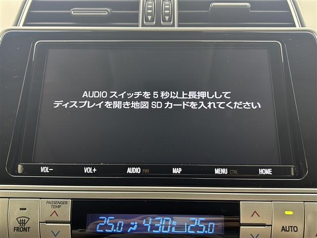 ランドクルーザープラド ＴＸ　Ｌパッケージ　ワンオーナー　純正ナビ　サンルーフ　黒革シート　シートヒーター　シートベンチレーション　トヨタセーフティセンス　純正１９インチアルミホイール　フルセグＴＶ　バックカメラ　レーダークルーズコントロール（5枚目）