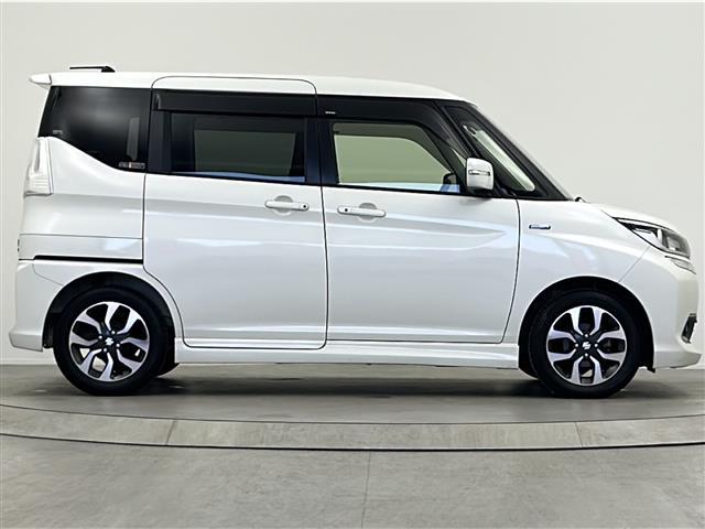 ソリオバンディット ハイブリッドMV 純正ナビ デュアルカメラブレーキサポート 両側パワースライドドア 前席シートヒーター クルーズコントロール 後席ロールサンシェード バックカメラ スマートキー スペアキー ETC LEDヘッドライト(18枚目)