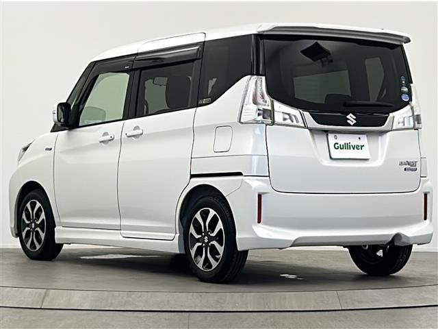 ソリオバンディット ハイブリッドMV 純正ナビ デュアルカメラブレーキサポート 両側パワースライドドア 前席シートヒーター クルーズコントロール 後席ロールサンシェード バックカメラ スマートキー スペアキー ETC LEDヘッドライト(24枚目)