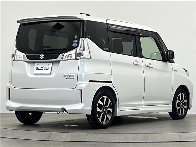 ソリオバンディット ハイブリッドMV 純正ナビ デュアルカメラブレーキサポート 両側パワースライドドア 前席シートヒーター クルーズコントロール 後席ロールサンシェード バックカメラ スマートキー スペアキー ETC LEDヘッドライト(25枚目)