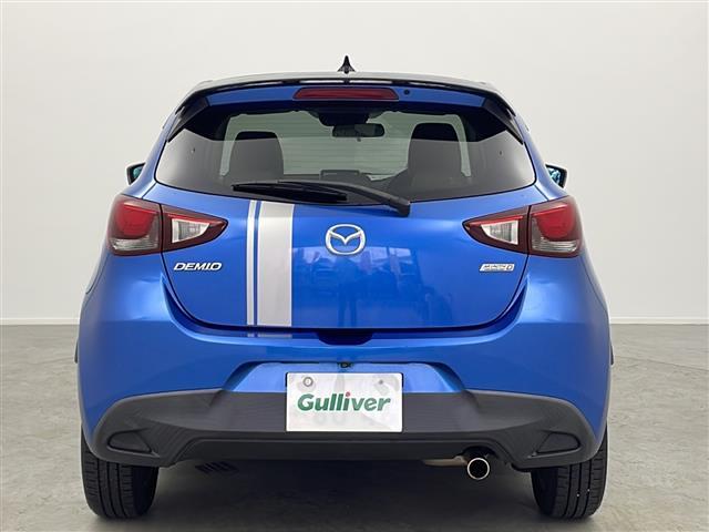 デミオ XDツーリング Lパッケージ 純正ナビ CD DVD SD USB BT フルセグTV バックカメラ ETC BSM セーフティパック クルコン スマートブレーキ 車線逸脱防止装置 パドルシフト LEDオートヘッドライトスペアキー(17枚目)