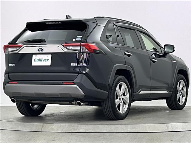 RAV4 ハイブリッドG 純正ナビ パノラマムーンルーフ トヨタセーフティセンス ブラインドスポットモニター プリクラッシュセーフティ パーキングサポートブレーキ 追従クルコン バックカメラ レザーシート シートヒーター(25枚目)