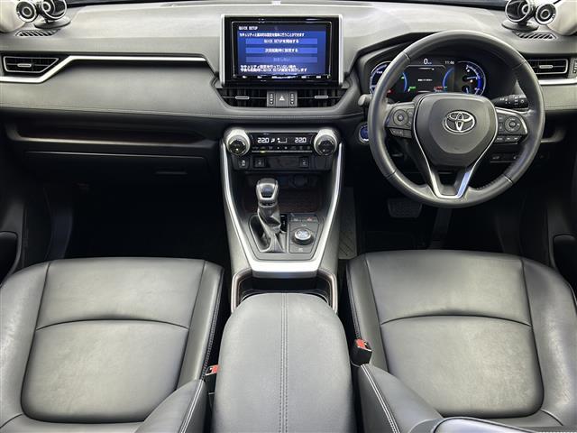 RAV4 ハイブリッドG 純正ナビ パノラマムーンルーフ トヨタセーフティセンス ブラインドスポットモニター プリクラッシュセーフティ パーキングサポートブレーキ 追従クルコン バックカメラ レザーシート シートヒーター(42枚目)