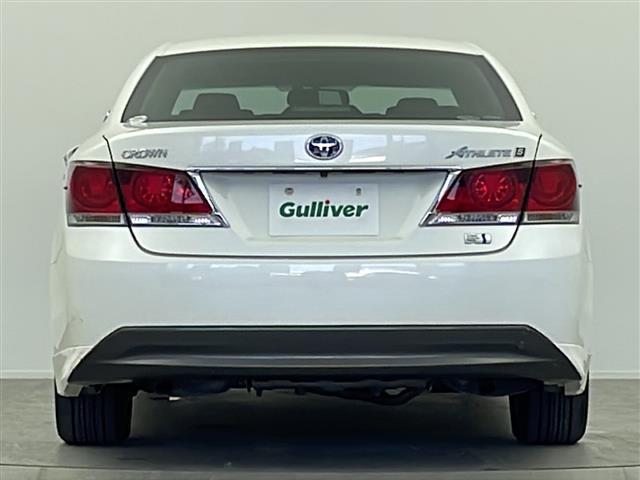 クラウンハイブリッド アスリートS 純正8インチHDDナビ サンルーフ ETC バックカメラ 衝突被害軽減システム クルーズコントロール追従無し アイドリングストップ オートライト 純正17インチAW 純正フロアマット パワーシート(17枚目)