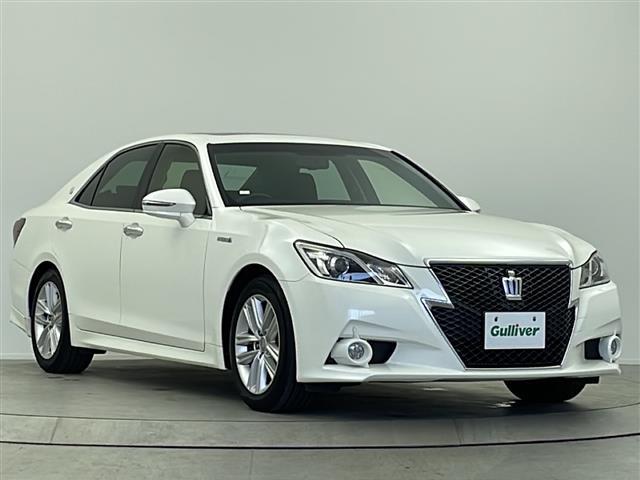 クラウンハイブリッド アスリートS 純正8インチHDDナビ サンルーフ ETC バックカメラ 衝突被害軽減システム クルーズコントロール追従無し アイドリングストップ オートライト 純正17インチAW 純正フロアマット パワーシート(22枚目)