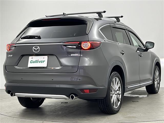CX-8 XD Lパッケージ ナビ CD DVD SD USB BT フルセグTV ETC レーダークルコン 衝突軽減ブレーキ 車線維持 全方位カメラ BOSEサウンド ETC 前後コーナーセンサー ルーフキャリア シートヒーター(23枚目)