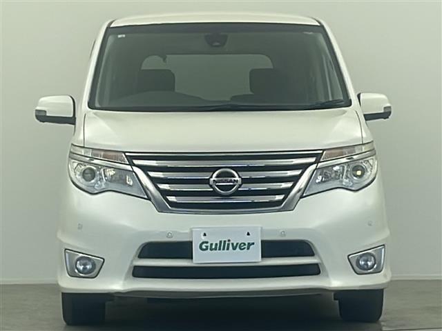 セレナ ハイウェイスターS-HVアドバンスドセーフティパック 純正SDナビ 全方位カメラ フリップダウンモニター 全方位カメラ 両側パワースライドドア ETC 衝突被害軽減システム クルーズコントロール追従なし コーナーセンサー前後 オートライト 純正マット(16枚目)