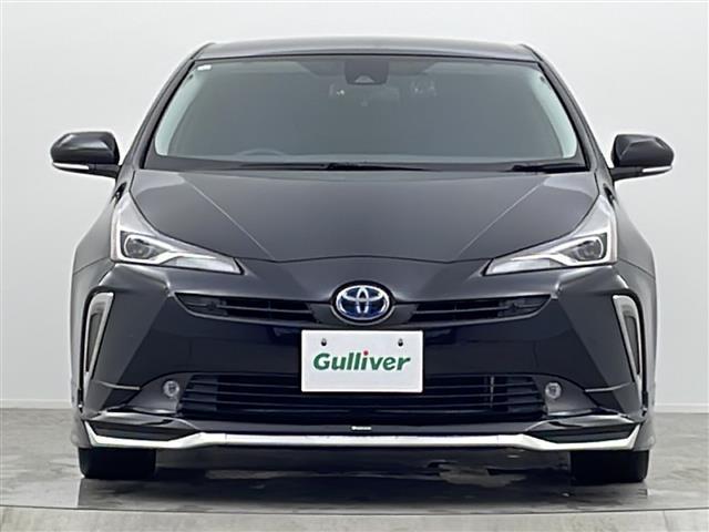 プリウス Sツーリングセレクション モデリスタエアロ 社外SDナビ バックカメラ ETC ドライブレコーダー前方のみ 衝突被害軽減システム レーンキープアシスト クルーズコントロール追従なし シートヒーター 社外17インチアルミホイール(17枚目)