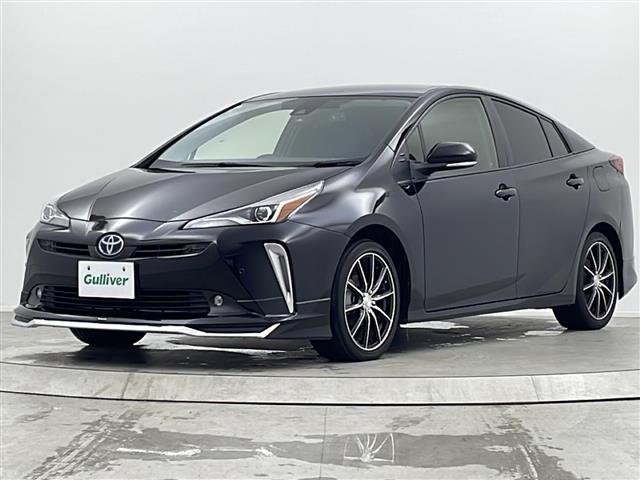プリウス Sツーリングセレクション モデリスタエアロ 社外SDナビ バックカメラ ETC ドライブレコーダー前方のみ 衝突被害軽減システム レーンキープアシスト クルーズコントロール追従なし シートヒーター 社外17インチアルミホイール(37枚目)