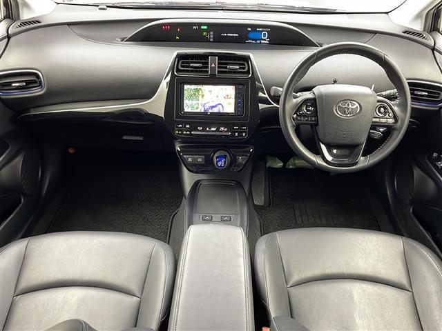 プリウス Sツーリングセレクション モデリスタエアロ 社外SDナビ バックカメラ ETC ドライブレコーダー前方のみ 衝突被害軽減システム レーンキープアシスト クルーズコントロール追従なし シートヒーター 社外17インチアルミホイール(39枚目)