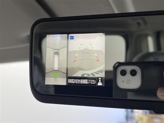 デリカミニ Ｔ　プレミアム　届出済未使用車　純正９インチディスプレイオーディオ　３６０度カメラ　デジタルインナーミラー　両側電動ドア　レーダークルーズコントロール　車線維持支援機能　両側パワースライドドア　純正１５ＡＷ（5枚目）