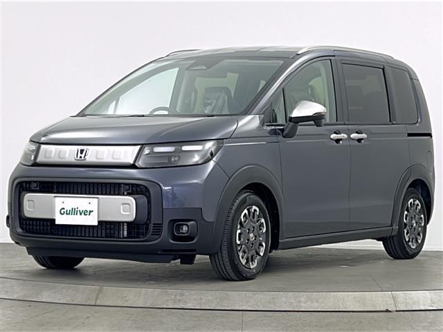 フリード e:HEVクロスター 登録済未使用車 純正9インチSDナビ バックカメラ 両側パワースライドドア 衝突被害軽減システム ブラインドスポットモニター 衝突被害軽減システム ハーフレザーシート シートヒータ コーナーセンサー(23枚目)