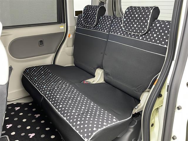 タント Xターボ SA 純正SDナビ ETC バックカメラ 両側パワースライドドア アイドリングストップ 衝突被害軽減システム スタッドレスタイヤ積み込み 純正ミッキーマウスシートカバー・フロアマット オートライト ABS(14枚目)