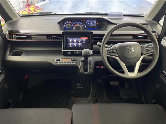 ワゴンRスティングレー ハイブリッドT 純正ナビ HUD 全方位カメラ シトヒタ クルコン ETC 横滑り防止装置 レーンキープアシスト 盗難防止装置 オートライト オートマチックハイビーム 衝突被害軽減システム スマートキー 保 取説(42枚目)