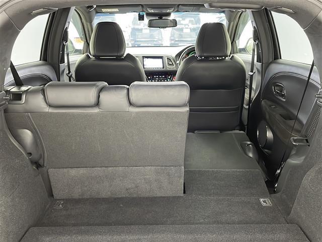 ヴェゼル ハイブリッドRS・ホンダセンシング ワンオナ 純正8型ナビ バックカメラ ETC 前方ドラレコ ホンダセンシング レーダークルコン 衝突被害軽減システム 横滑り防止装置 アイドリングストップ ハーフレザー シトヒタ スペアキー 純正AW(39枚目)