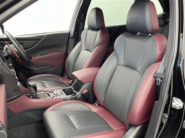 フォレスター ＳＴＩスポーツ　純正８型ナビ　ダイアトーンサウンド　ＢＳＭ　アイサイト　Ｘ－ＭＯＤＥ　ＳＴＩシフトノブ　シートベルトプロテクター　パドルシフト　前後コーナーセンサー　フロントカメラ　サイドカメラ　前後シートヒーター（40枚目）