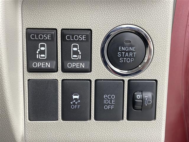 タント X 純正ナビ ETC 両側パワスラ 横滑り防止装置 エコアイドル オートライト ABS 純正フロアマット スマートキー ACC ハロゲンライト 保証書 取扱説明書 フルセグTV CD DVD BT AUX(7枚目)